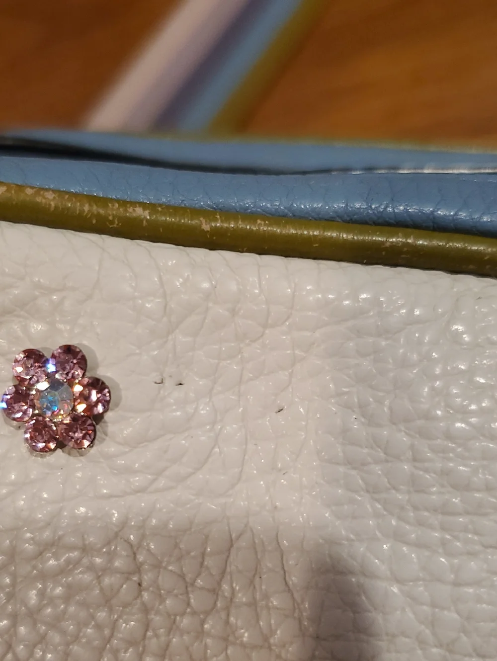 Coach multicolor pebbled